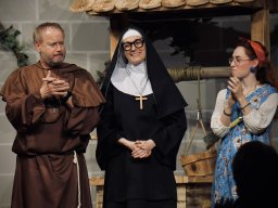 Im Kloster ist der Teufel los